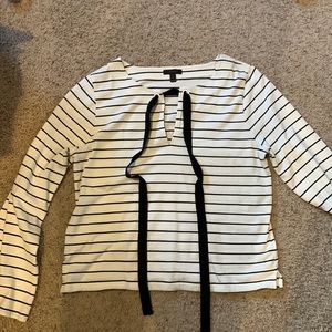 J Crew stripped top